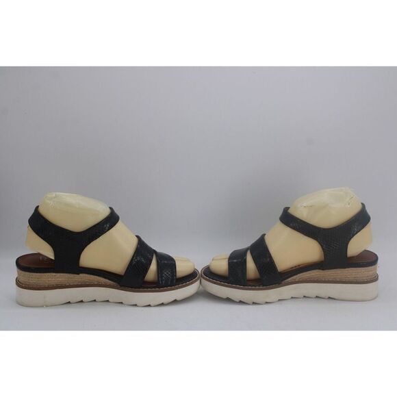 Franco Sarto Womens Colton Strapped Sandals Black Size: 7M - Picture 7 of 11